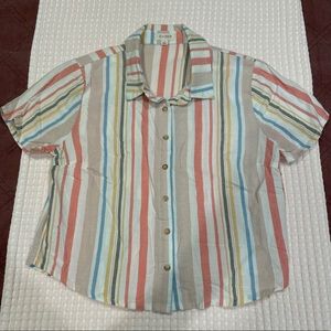 Tilly’s Striped Shirt Size M